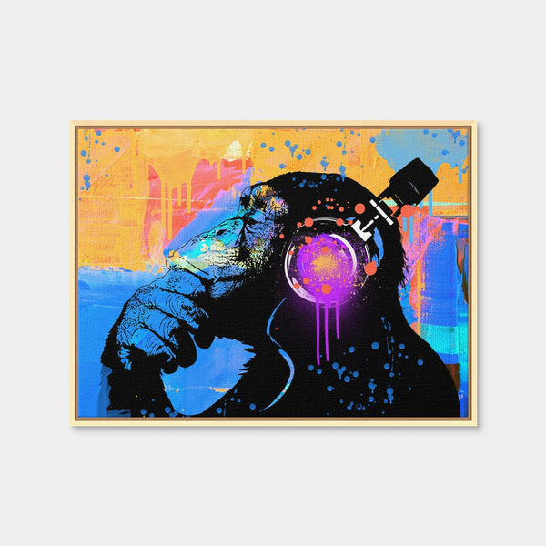 The Thinker Wall Art — Framed Canvas Format preview