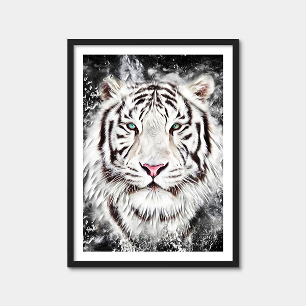The Tiger Wall Art — Framed Print Format preview
