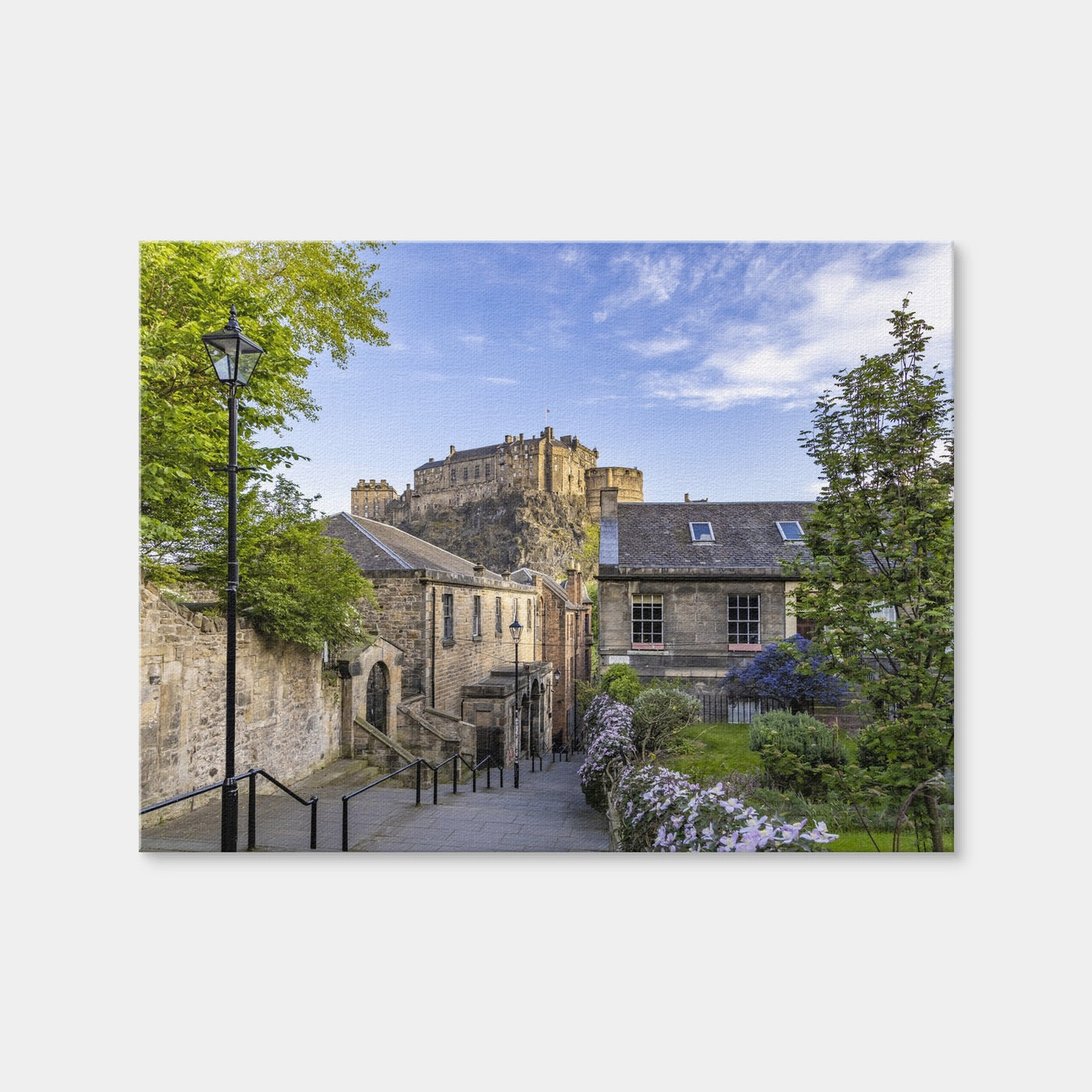 AUTO-MOCKUP WHITE | The Vennel in Edinburgh | 1 Piece | Gallery Wrap | group=4x3