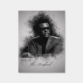 AUTO-MOCKUP WHITE | The Weeknd Shades | 1 Piece | Gallery Wrap | group=3x4