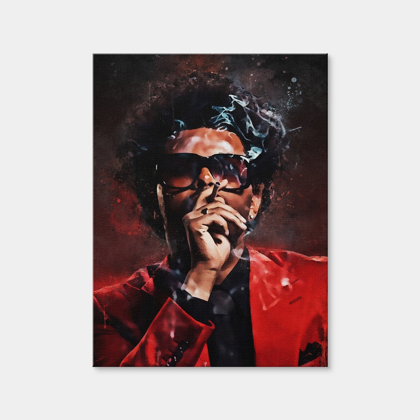 AUTO-MOCKUP WHITE | The Weeknd | 1 Piece | Gallery Wrap | group=3x4