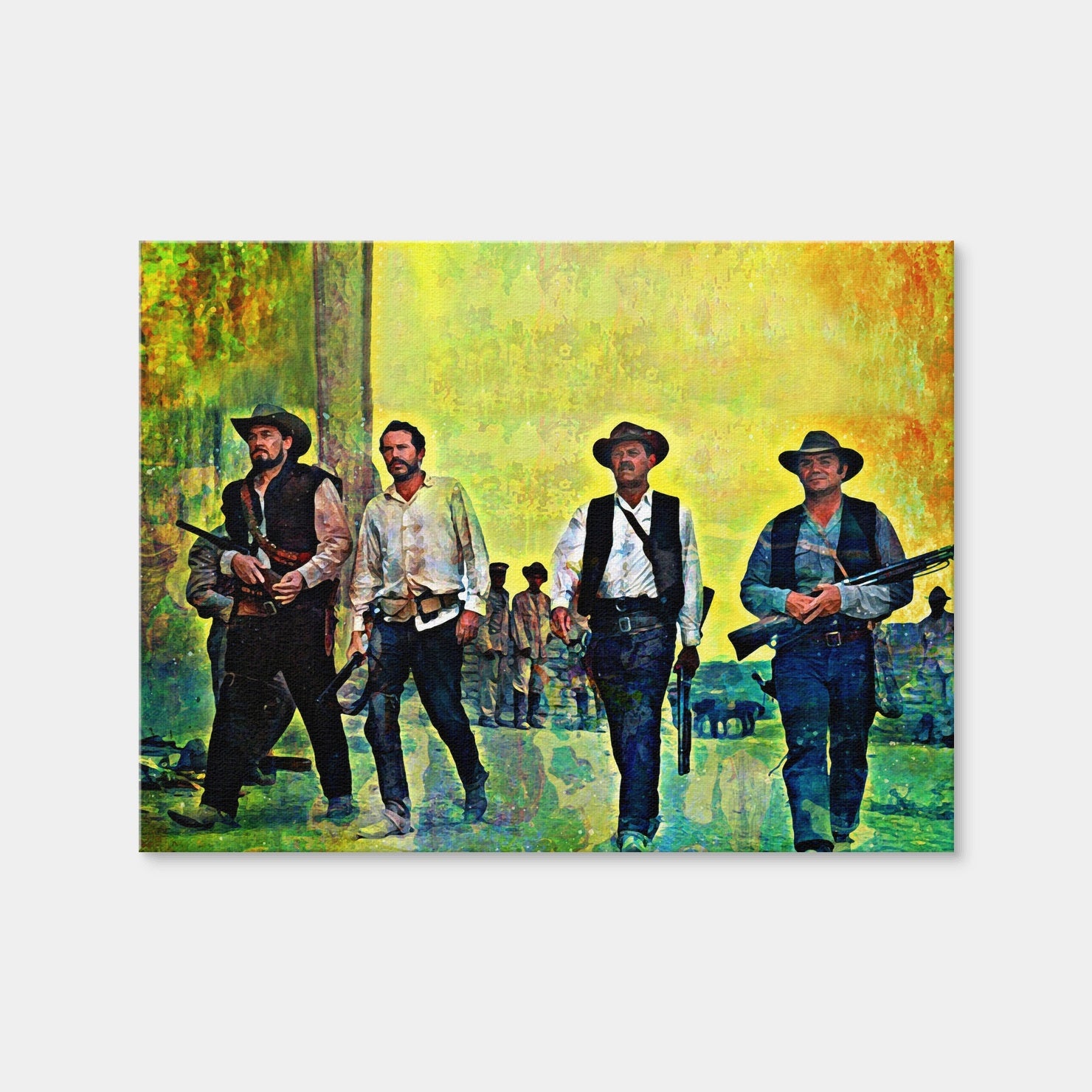 AUTO-MOCKUP WHITE | The Wild Bunch | 1 Piece | Gallery Wrap | group=4x3