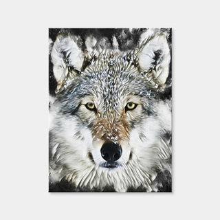 AUTO-MOCKUP WHITE | The Wolf | 1 Piece | Gallery Wrap | group=3x4