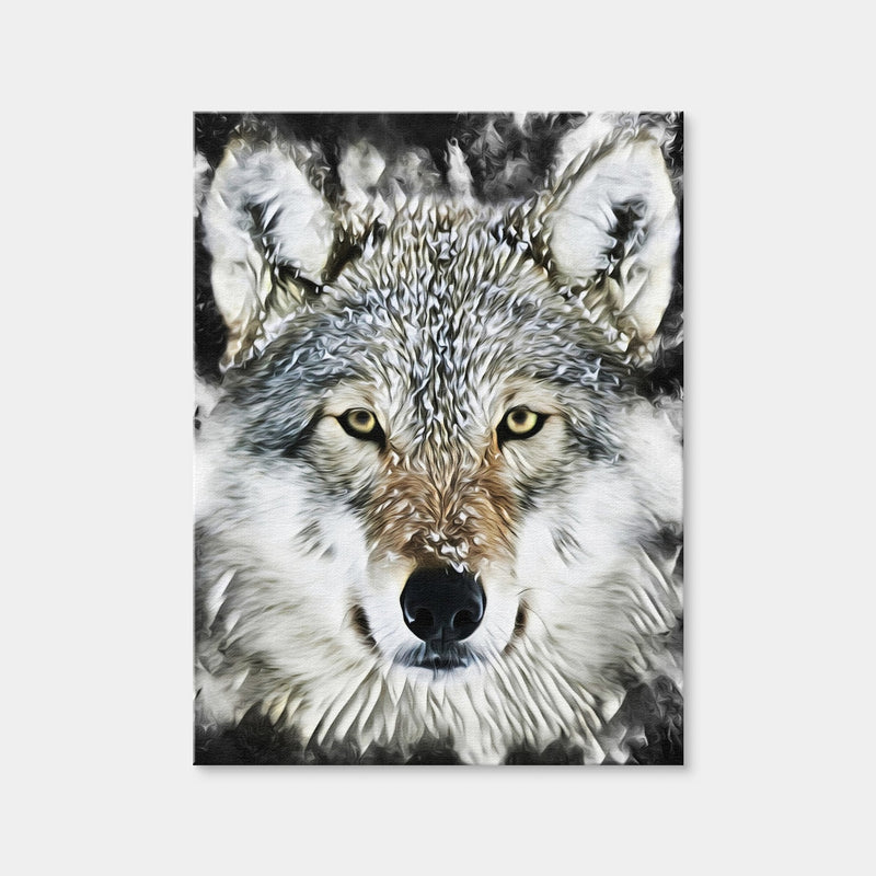 AUTO-MOCKUP WHITE | The Wolf | 1 Piece | Gallery Wrap | group=3x4