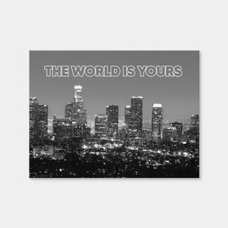 AUTO-MOCKUP WHITE | The World Is Yours | 1 Piece | Gallery Wrap | group=4x3