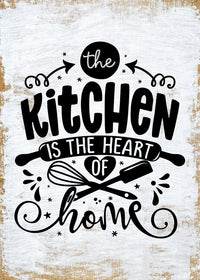 The kitchen is the heart of the home Wall Art