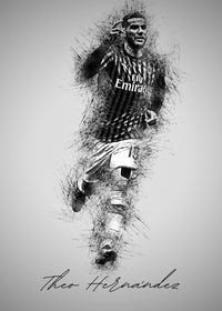 Theo Hernandez Wall Art
