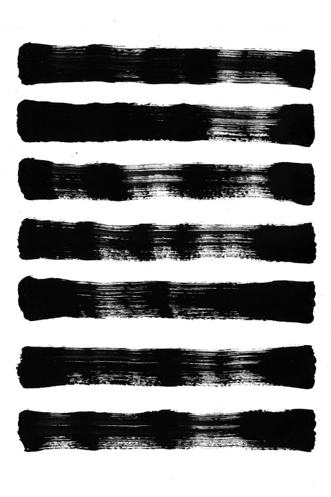Thick Black Wall Art