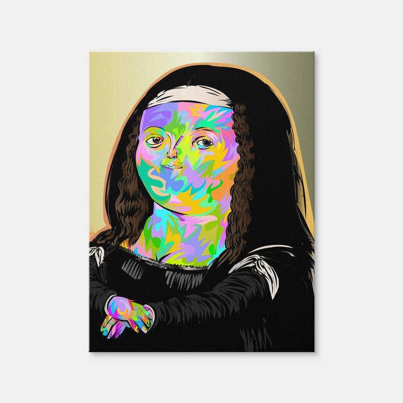 AUTO-MOCKUP WHITE | Thick Monalisa | 1 Piece | Gallery Wrap | group=3x4