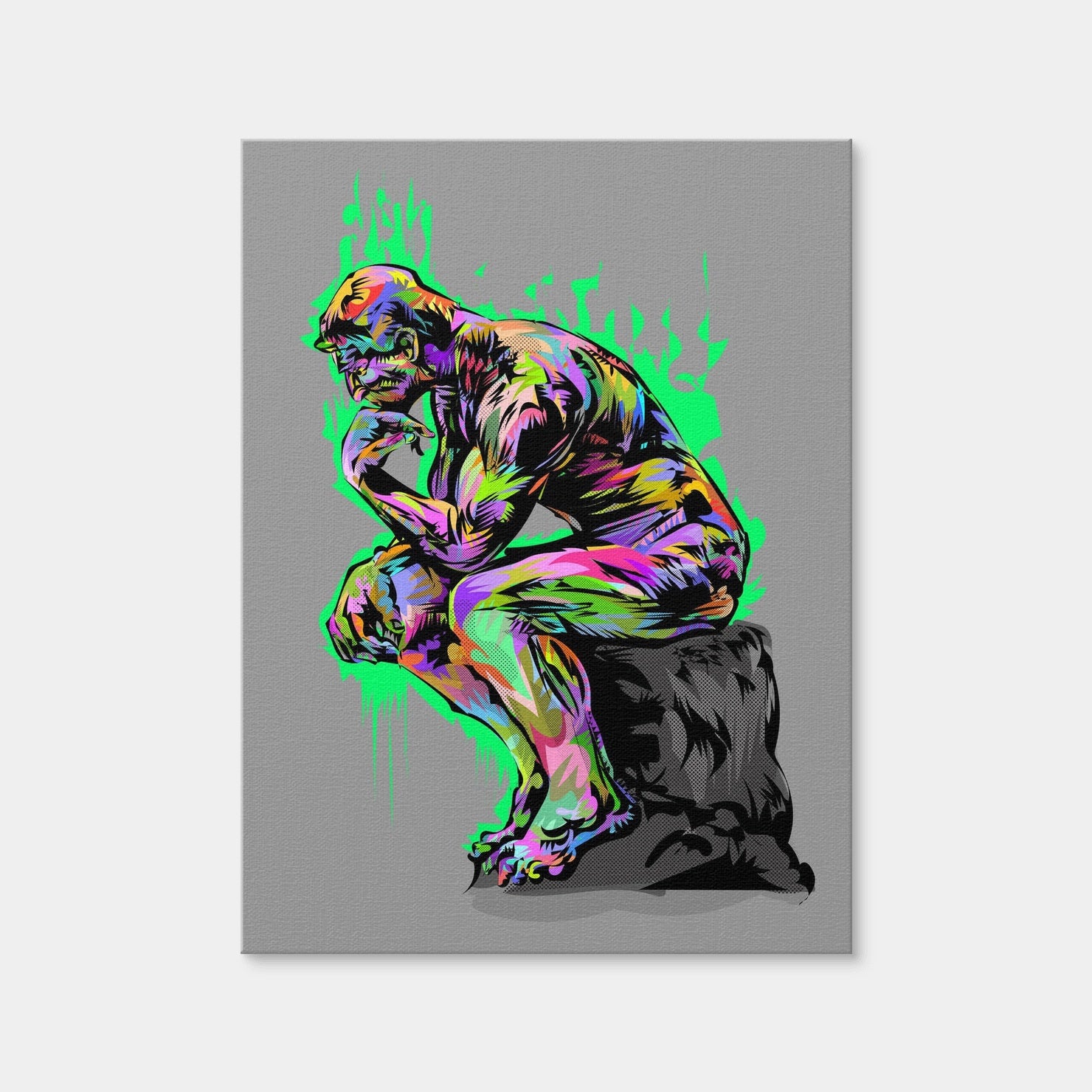 AUTO-MOCKUP WHITE | Thinker | 1 Piece | Gallery Wrap Canvas | group=3x4