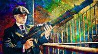 Thomas Shelby - Lewis Gun Wall Art