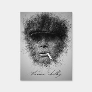 AUTO-MOCKUP WHITE | Thomas Shelby | 1 Piece | Gallery Wrap | group=3x4