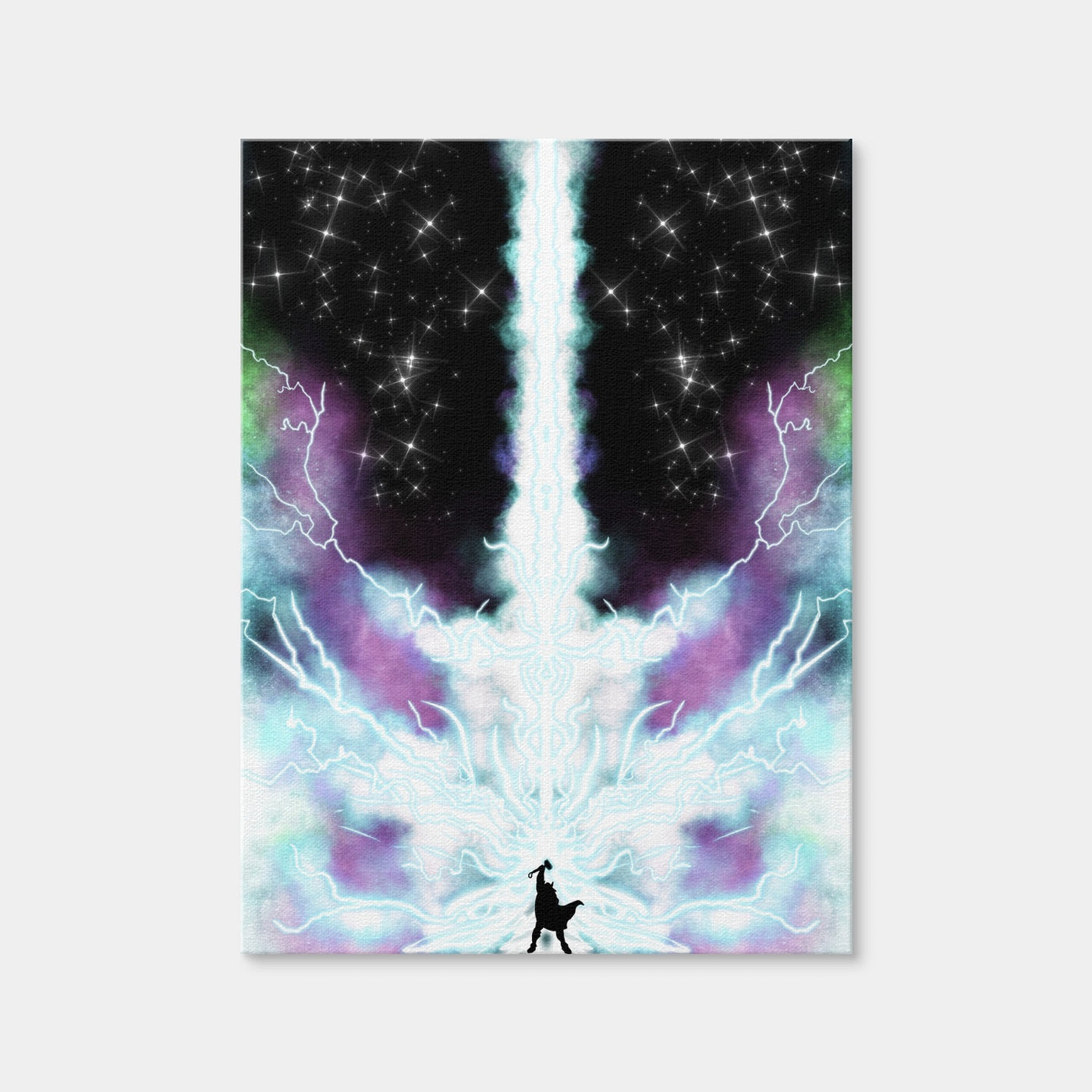 AUTO-MOCKUP WHITE | Thor God Of Thunder | 1 Piece | Gallery Wrap | group=3x4