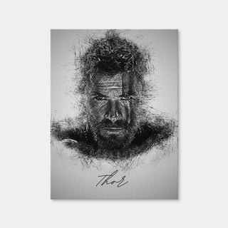 AUTO-MOCKUP WHITE | Thor Head | 1 Piece | Gallery Wrap | group=3x4