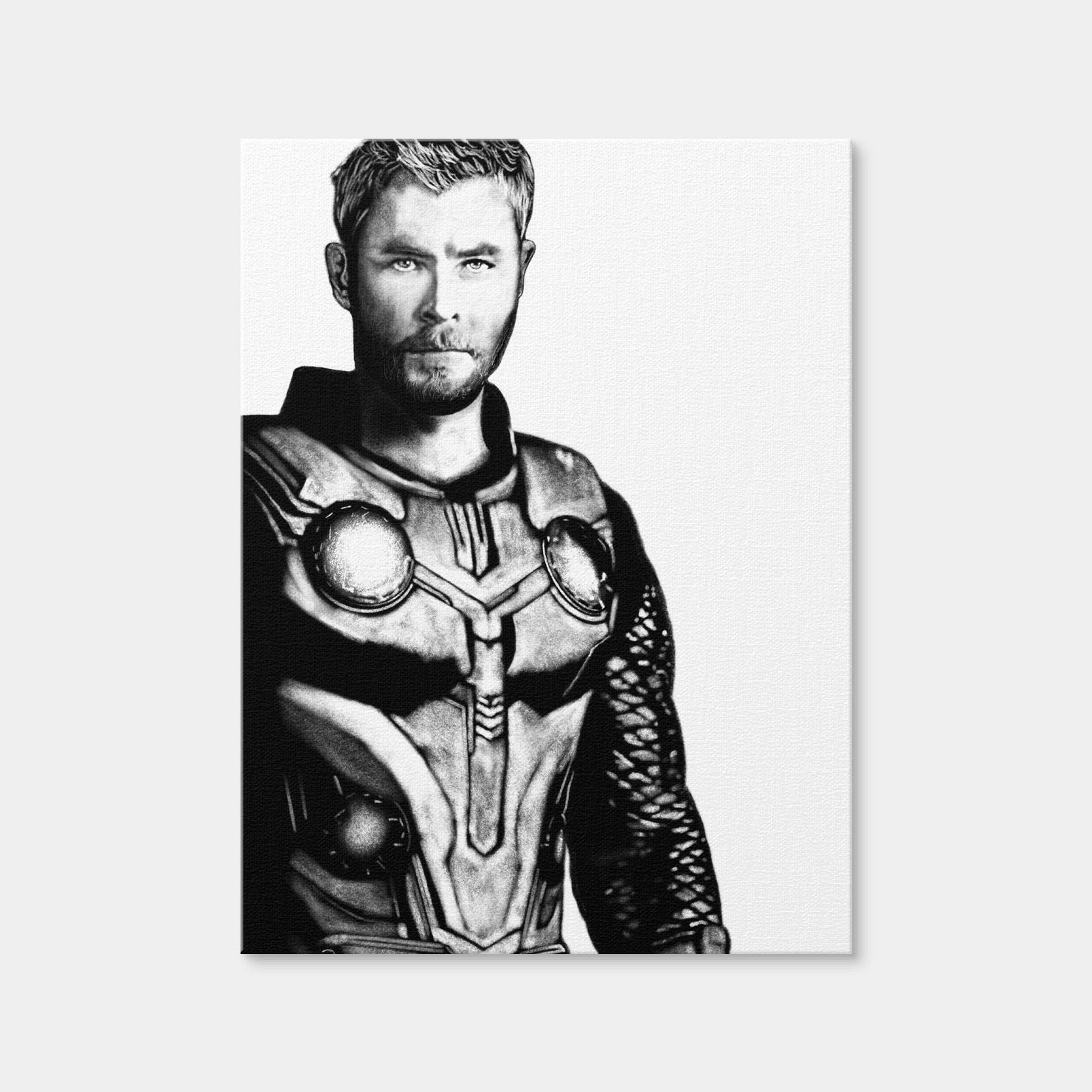 AUTO-MOCKUP WHITE | Thor | 1 Piece | Gallery Wrap | group=3x4