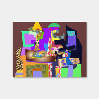 AUTO-MOCKUP WHITE | Three Musicians | 1 Piece | Gallery Wrap Canvas | group=4x3