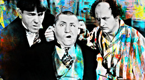 Three Stooges Wall Art