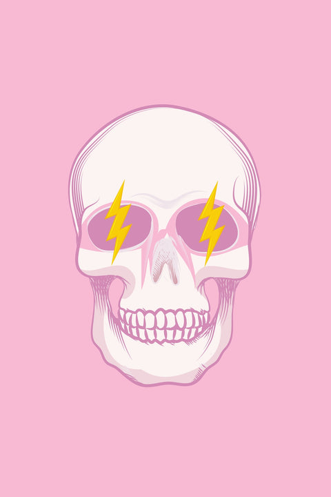 Thrill Groovy Skull Wall Art