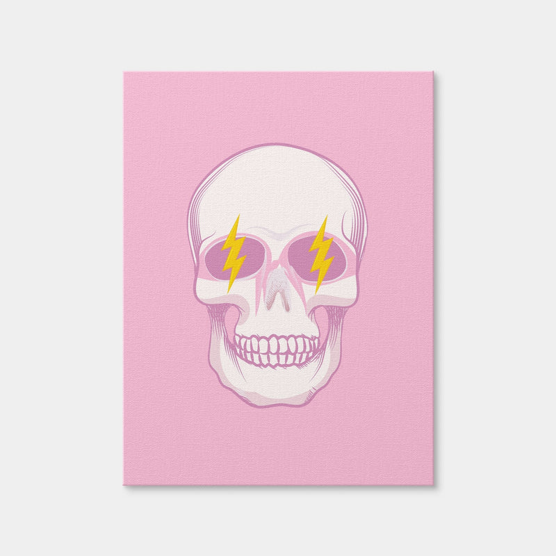 AUTO-MOCKUP WHITE | Thrill Groovy Skull | 1 Piece | Gallery Wrap | group=3x4