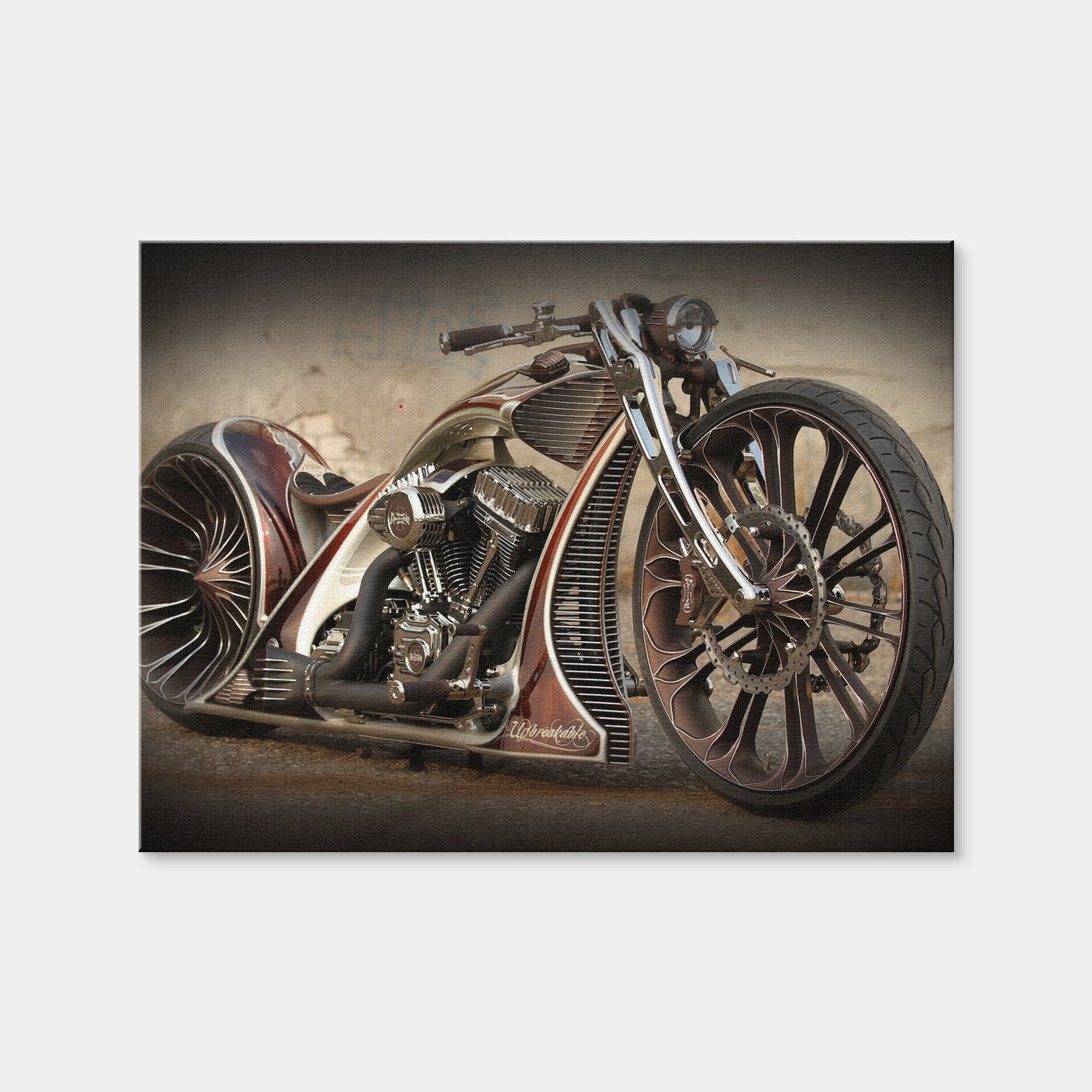 AUTO-MOCKUP WHITE | Thunderbike | 1 Piece | Gallery Wrap | group=4x3
