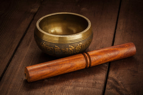 Tibetan singing bowl Wall Art