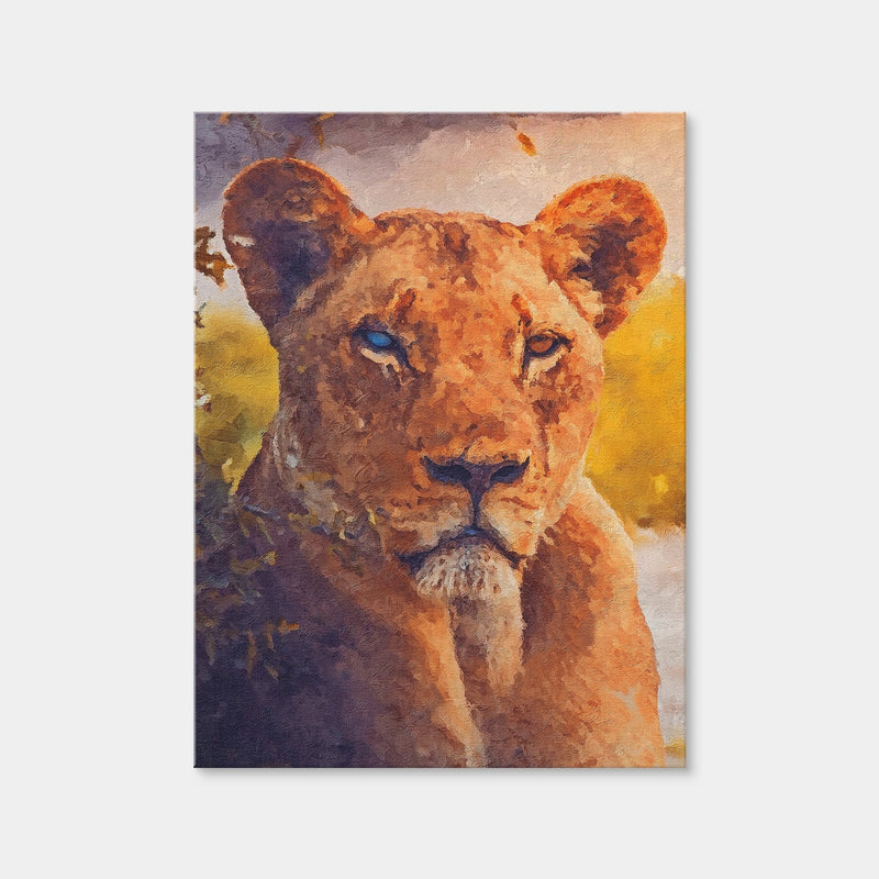 AUTO-MOCKUP WHITE | Tiger 2 Painting | 1 Piece | Gallery Wrap | group=3x4