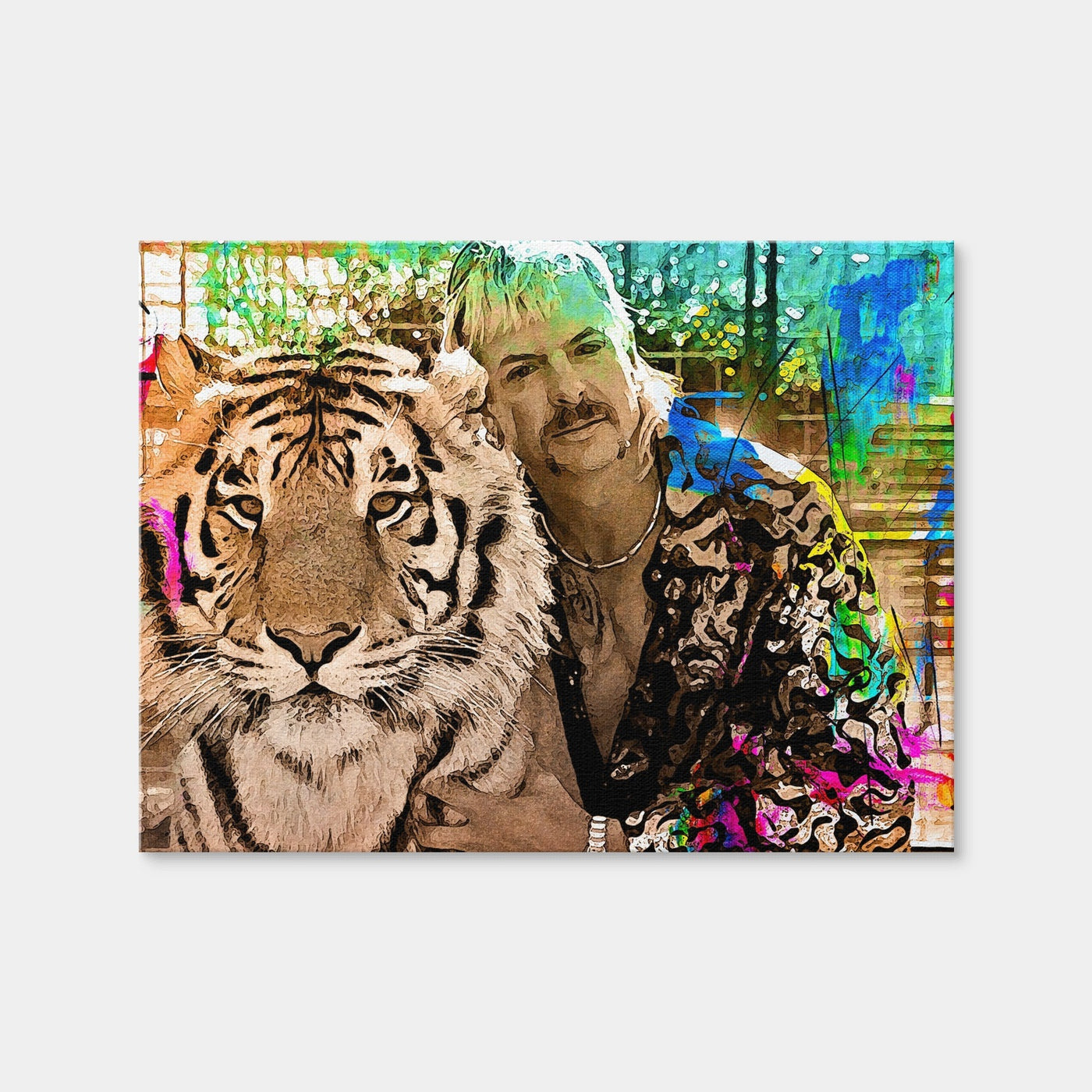 AUTO-MOCKUP WHITE | Tiger King | 1 Piece | Gallery Wrap | group=4x3
