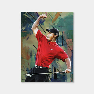 AUTO-MOCKUP WHITE | Tiger Masters Win | 1 Piece | Gallery Wrap | group=3x4