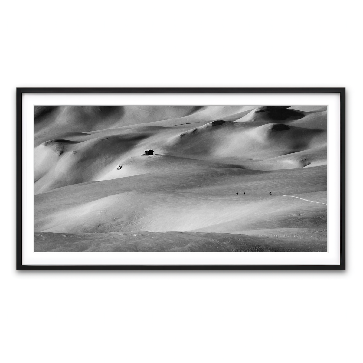 Framed Print 2x1 Black