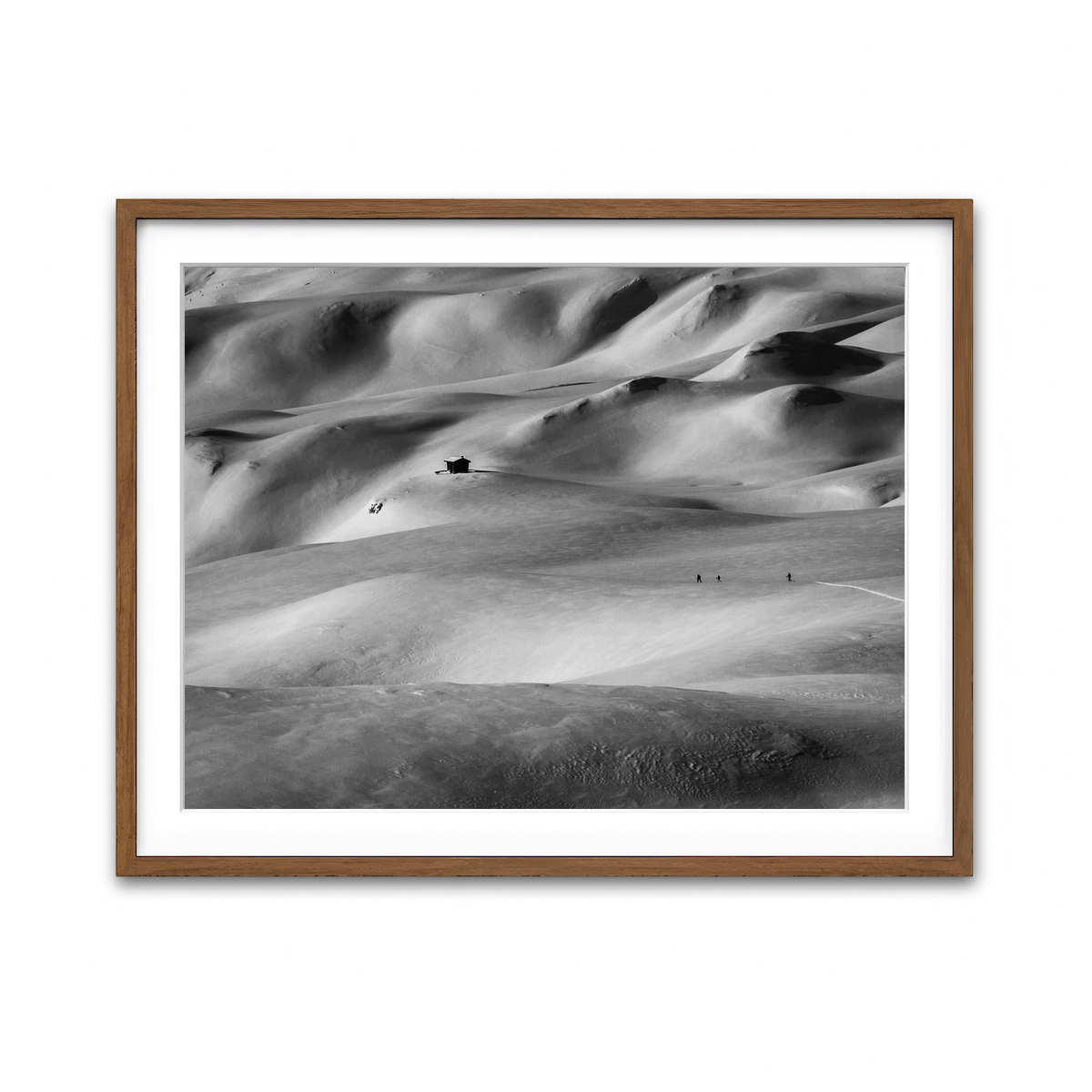Framed Print 4x3 Walnut