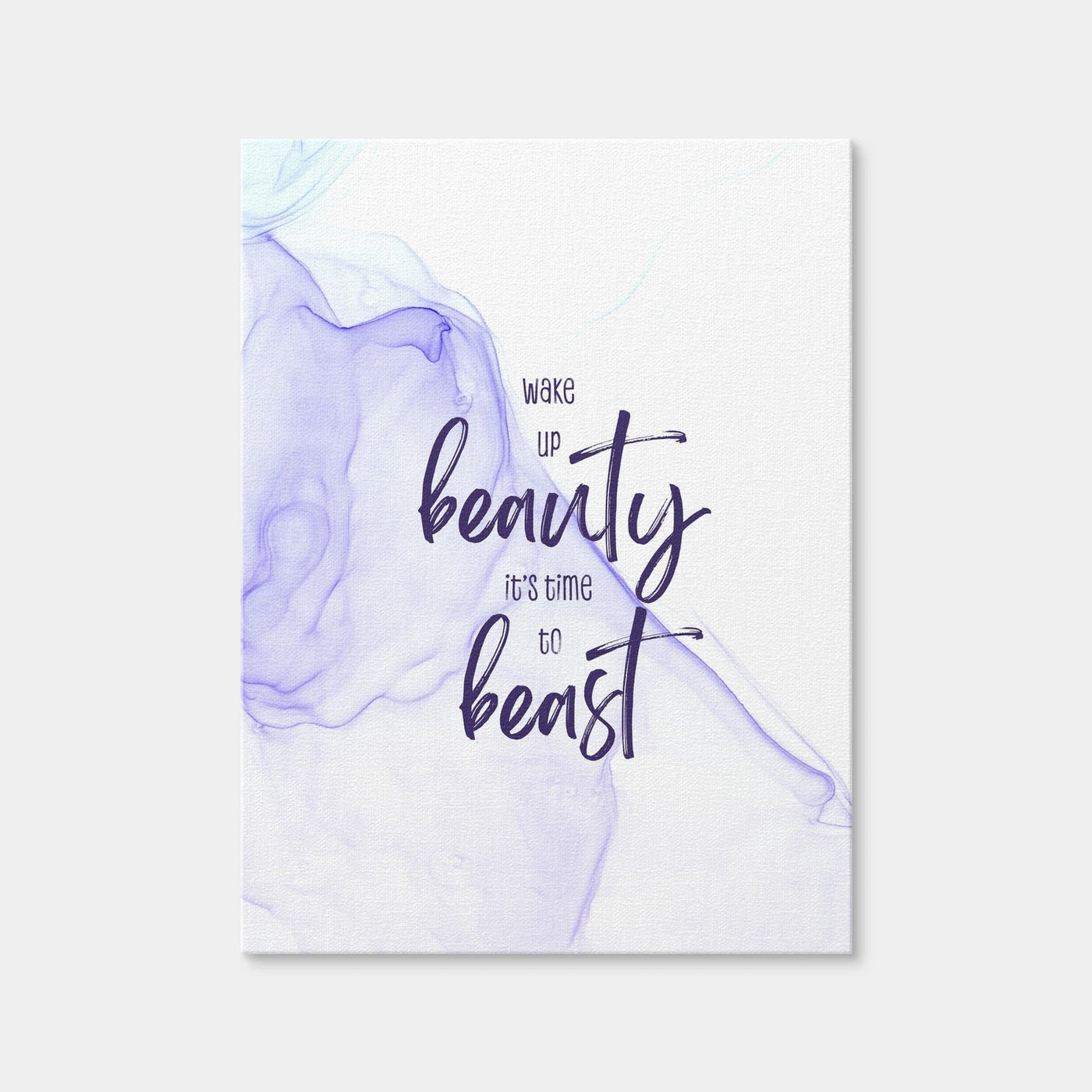 AUTO-MOCKUP WHITE | Time to Beast | 1 Piece | Gallery Wrap | group=3x4