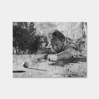 AUTO-MOCKUP WHITE | Tin Cup Grayscale | 1 Piece | Gallery Wrap | group=4x3