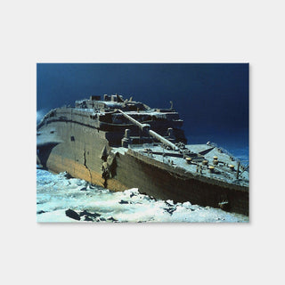AUTO-MOCKUP WHITE | Titanic Wreck | 1 Piece | Gallery Wrap | group=4x3