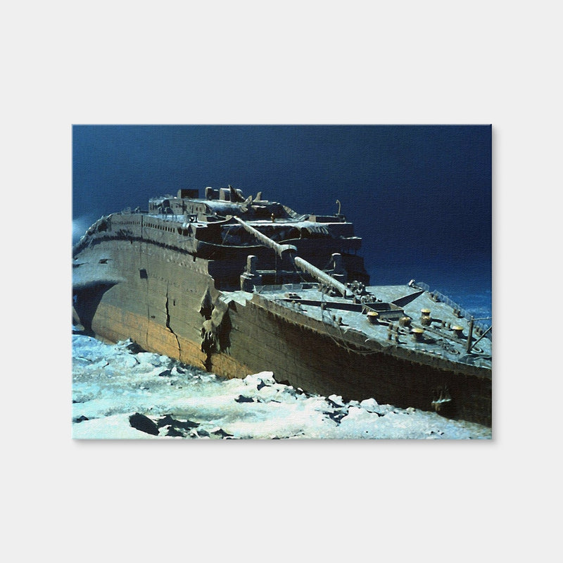 AUTO-MOCKUP WHITE | Titanic Wreck | 1 Piece | Gallery Wrap | group=4x3