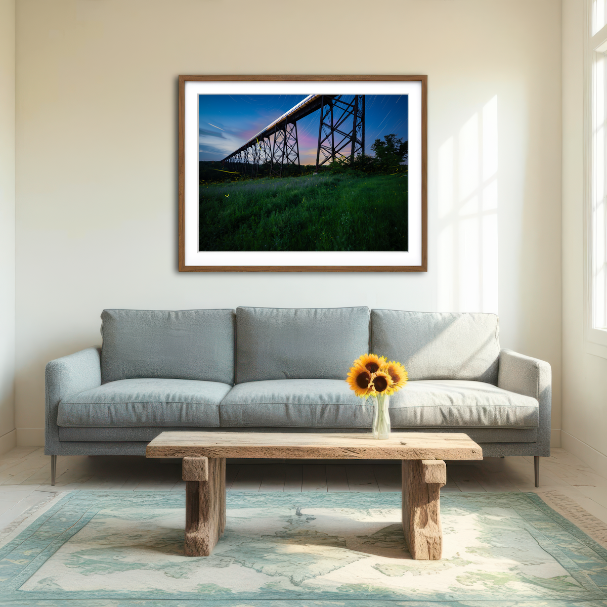 AUTO-MOCKUP ROOM | To Be Alive Wall Art