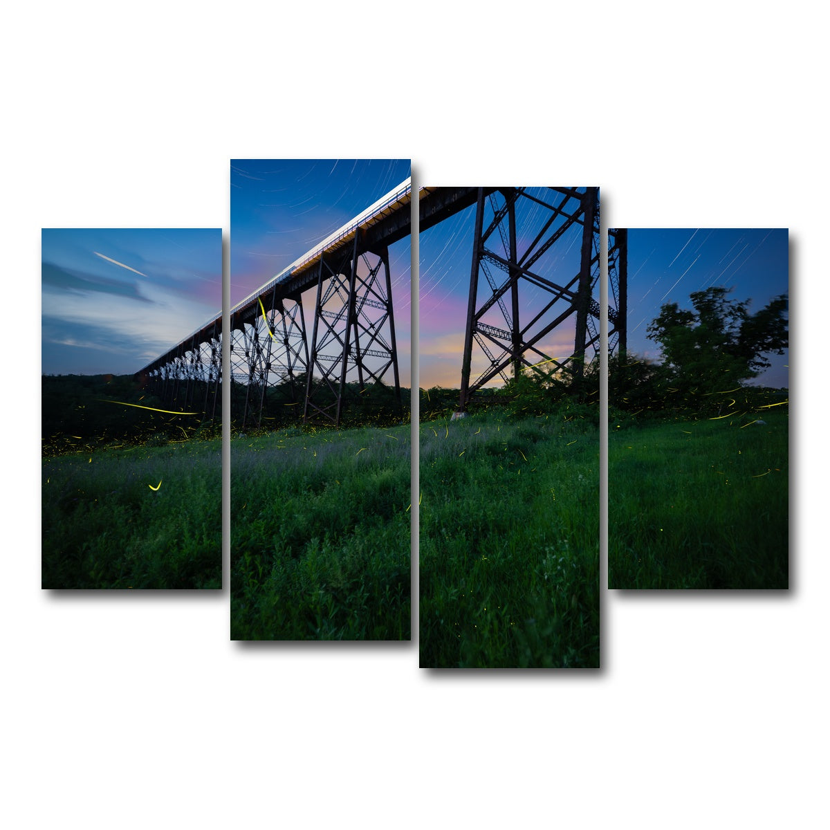 AUTO-MOCKUP WHITE | To Be Alive | 4 Piece | Gallery Wrap Canvas | group=4_short