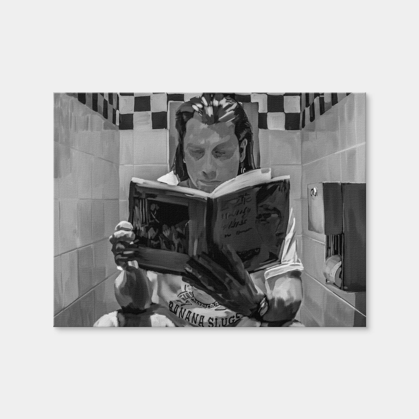 AUTO-MOCKUP WHITE | Toilet Reading | 1 Piece | Gallery Wrap | group=4x3