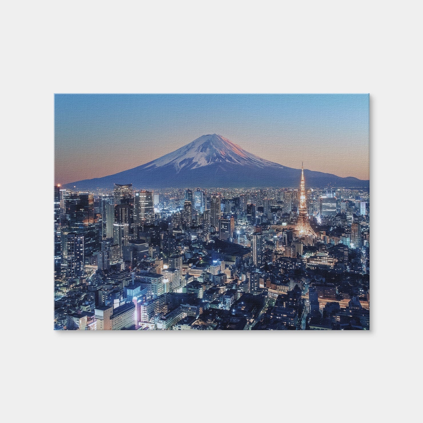 AUTO-MOCKUP WHITE | Tokyo City | 1 Piece | Gallery Wrap | group=4x3