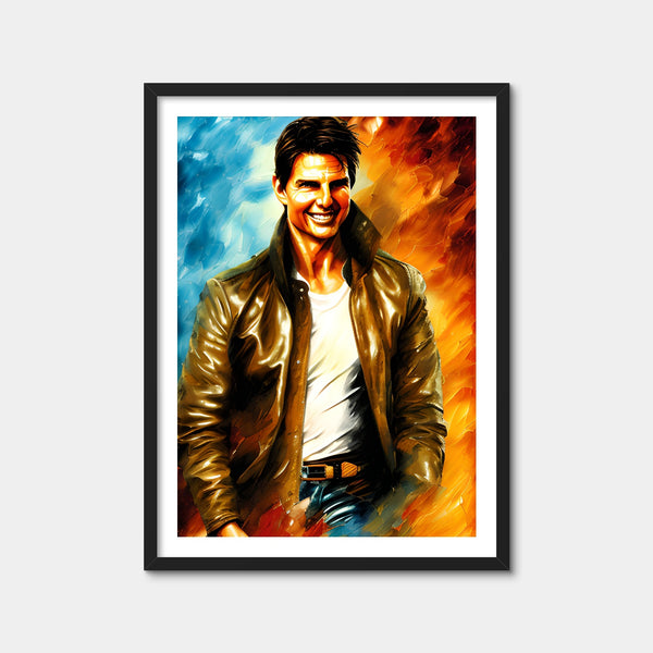 Tom Cruise Wall Art — Framed Print Format preview
