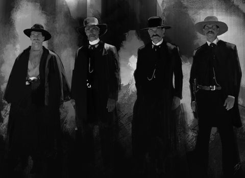 Tombstone Gang Wall Art