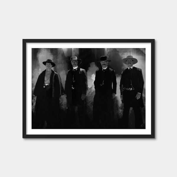Tombstone Gang Wall Art — Framed Print Format preview