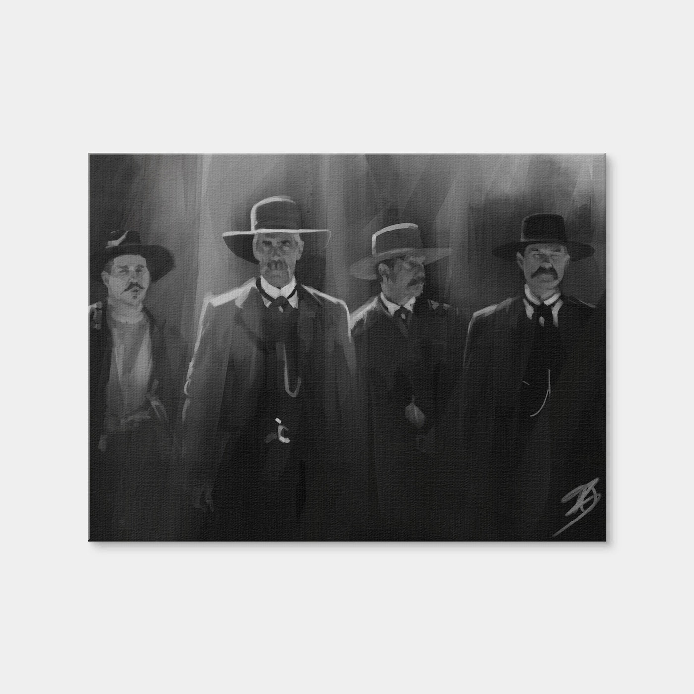 AUTO-MOCKUP WHITE | Tombstone Lineup | 1 Piece | Gallery Wrap | group=4x3