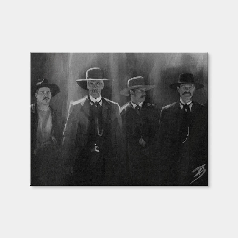 AUTO-MOCKUP WHITE | Tombstone Lineup | 1 Piece | Gallery Wrap | group=4x3