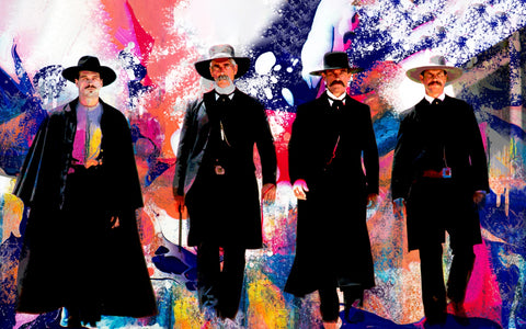 Tombstone Retro Wall Art