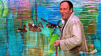 Tony Soprano Ducks Wall Art
