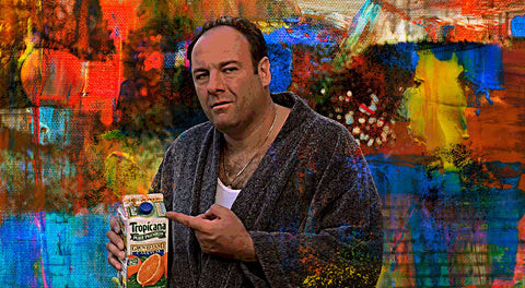 Tony Soprano Some Pulp Wall Art
