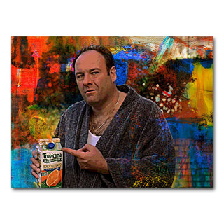 Tony Soprano Some Pulp Wall Art