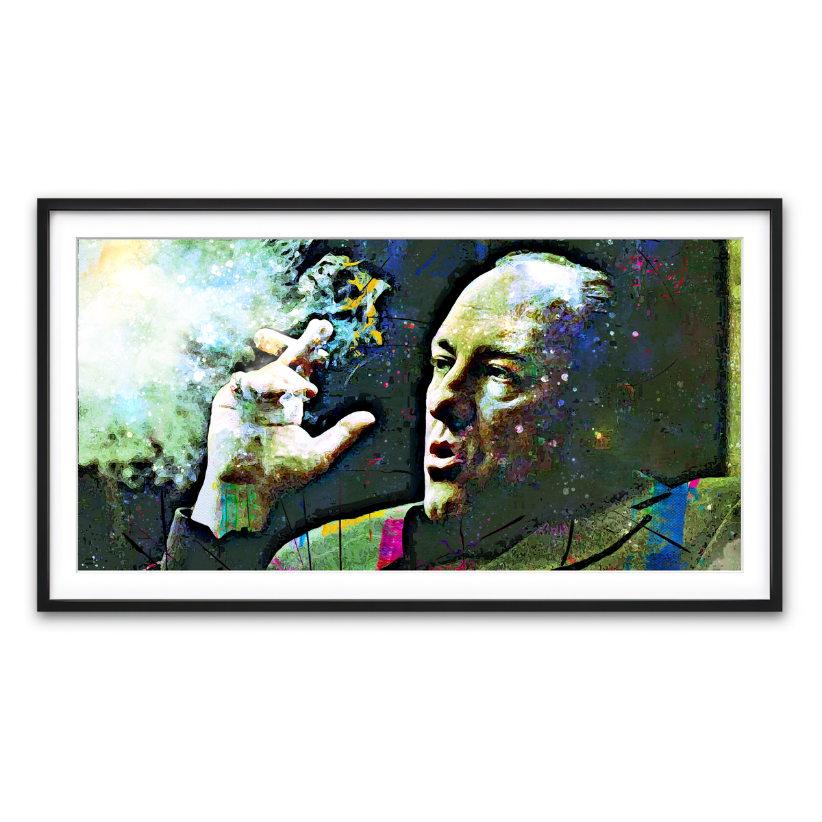 Framed Print 2x1 Black