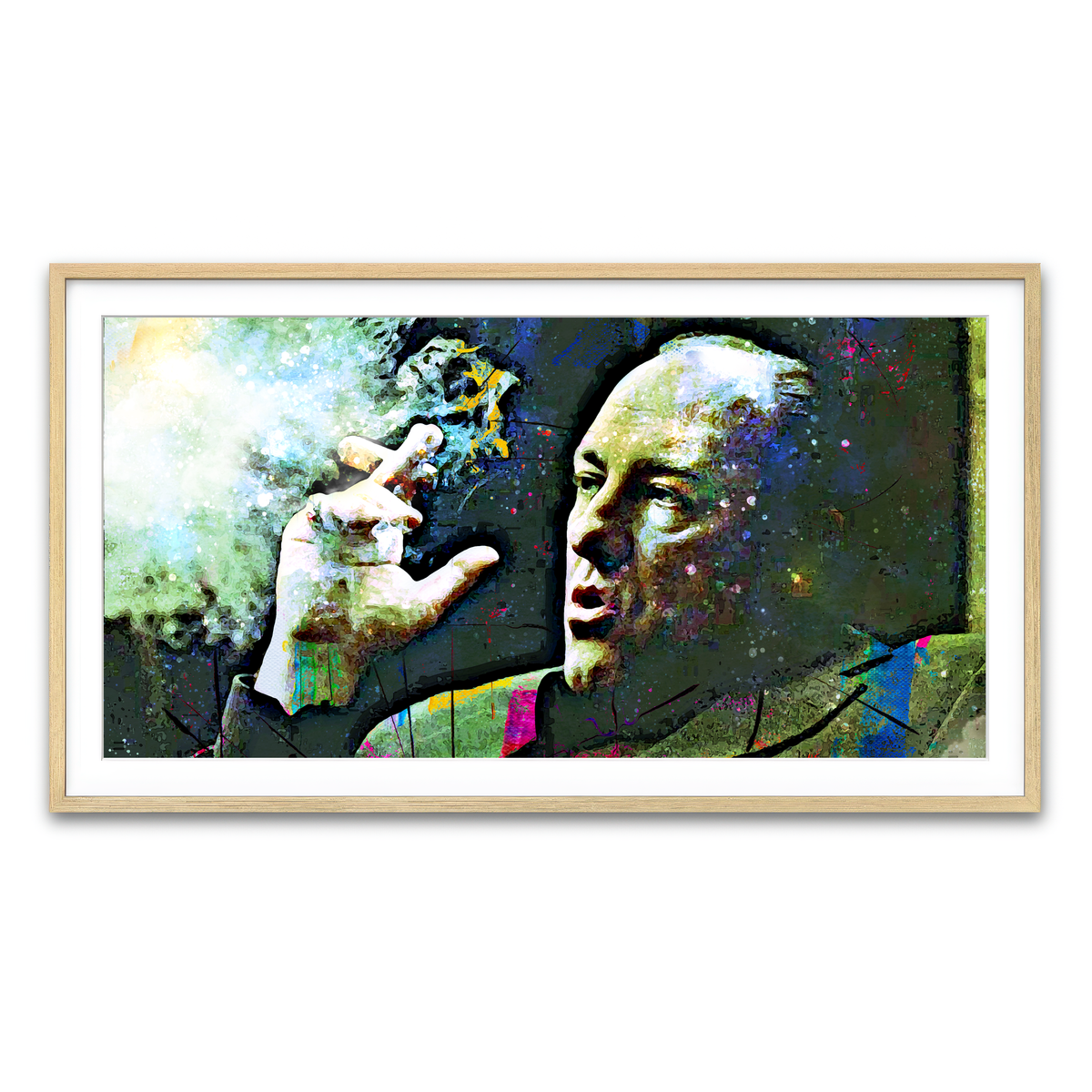 Framed Print 2x1 Natural