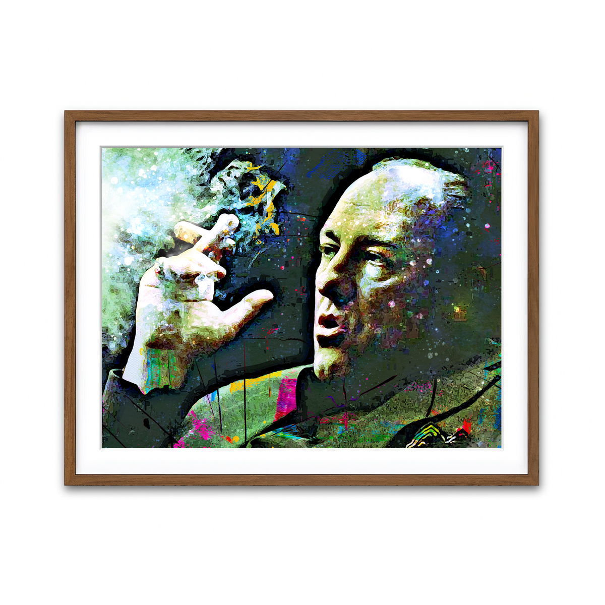 Framed Print 4x3 Walnut